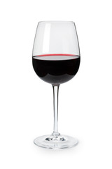  Glass with red wine