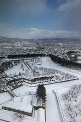 冬の北海道　函館