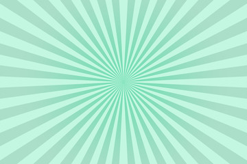 Green pastel colors rays abstract background, can use for test the resolution and focus of cameras and photo or cinema lens.