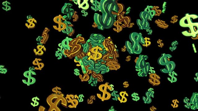 The concept of business development and profit. Abstract upsurge of economics and finance. Wealth growth. Symbol of monetary economy and accumulation of wealth.