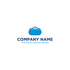 cloud logo design vector