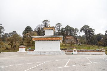 Dochula Pass in Bhutan