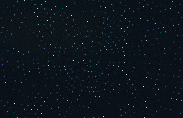 Abstract geometric dotted circles background, circle shapes. Vector dark blue pattern of geometric dotted circles. Colorful mosaic banner. Geometric round background with colored disks.