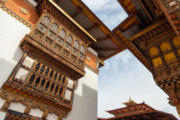 Punakha dzong in Bhutan