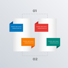 Organization structure infographics template design. Business concept infograph with 4 options, steps, or processes. Vector visualization can be used for workflow layout, diagram, annual report, web