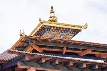 Fototapeta na wymiar Kyichu Lhakhang Temple in Paro Bhutan