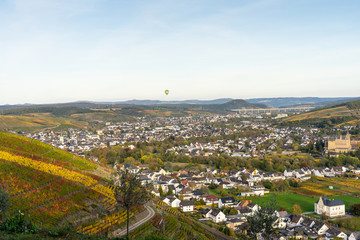 Indian summer on the red wine trail in the Ahr valley
