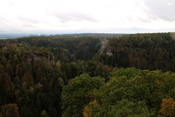 Blick von der Burg Hohenstein