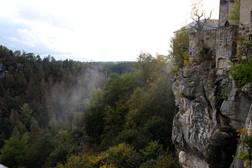 Blick von der Burg Hohenstein