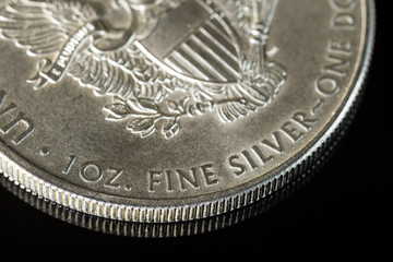 1 OZ FINE SILVER: ounze / Silber-Unze