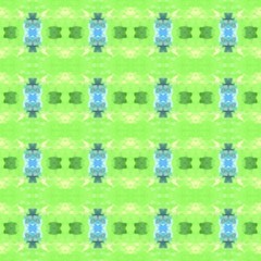 seamless repeating pattern graphic with light green, light blue and medium sea green color
