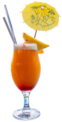 cocktail with orange