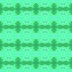 Obraz premium seamless repeating pattern illustration with medium aqua marine, medium sea green and aqua marine color