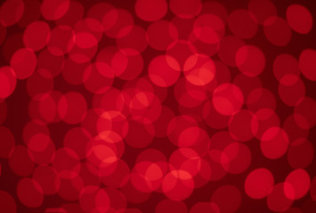 red lights bokeh christmas background