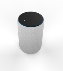 3d rendering of voice recognition system.3d illustration