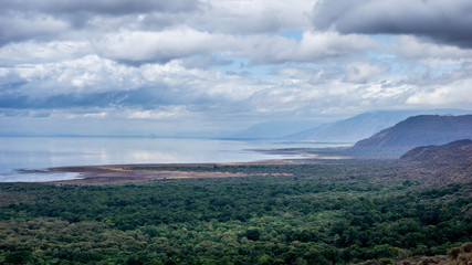 Lake Manyara Tanzania landscape 