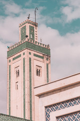 Obraz premium Moroccan monument located at medina quarter of Fez, Morocco