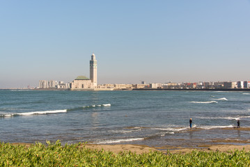 The largest mosque in the world, Morocco, Casablanca