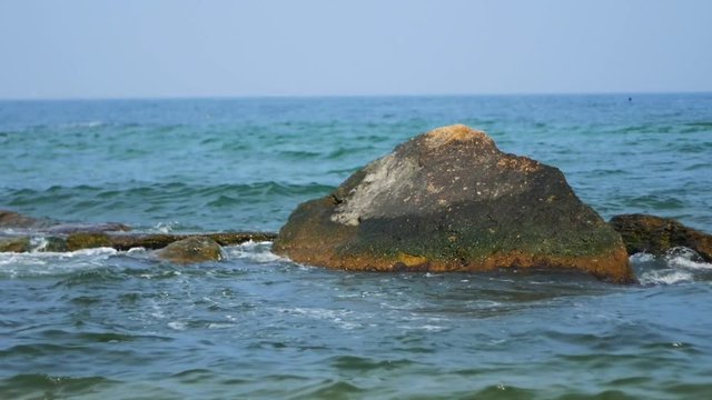 waves on hte sea
