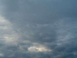 blue sky with clouds