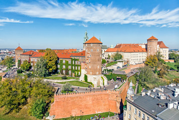 Wawel Royal Castle - Krakow, Poland	 - obrazy, fototapety, plakaty