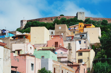 Fototapeta premium Bosa, Sardinia, Italy