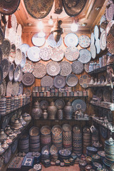 Moroccan monument located at medina quarter of Fez, Morocco