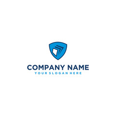 Financial logo design vector