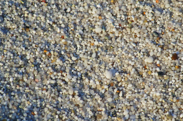 Quartz sand - Mari Ermi beach, Sardinia, Italy