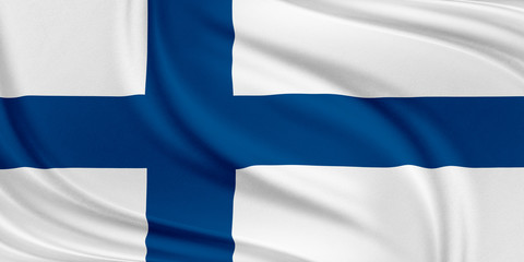 Obraz premium Flag of Sweden.