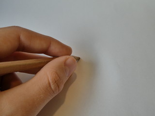 hand schreibt