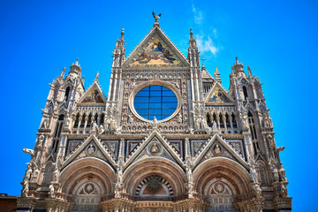 Naklejka premium Siena cathedral Duomo di Siena Italy