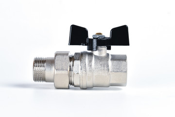 Water tap isolated on a white background