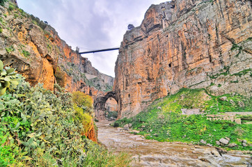 Fototapeta premium Constantine - the capital of Constantine Province in northeastern Algeria.