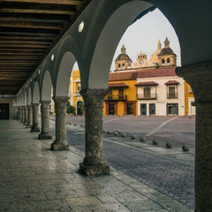 Early morning in Cartagena