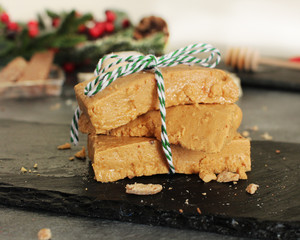 Stack of soft Spanish Turron