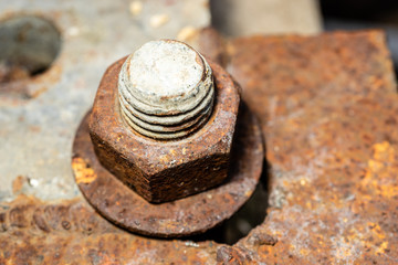 The head bolts are rusting up. Take pictures very close, macro