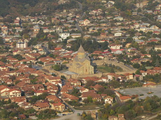 Obraz premium Svetitskhoveli Cathedral in Mtskheta, Georgia