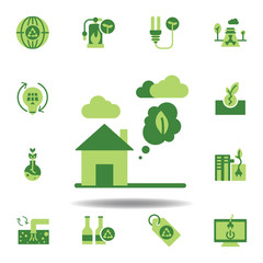 save the world, architecture and city colored icon. Elements of save the earth illustration icon. Signs and symbols can be used for web, logo, mobile app, UI, UX