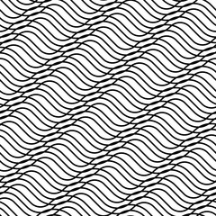 Design seamless monochrome grid pattern