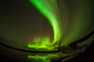 カナダ イエローナイフのオーロラブレーク Canada Yellowknife Aurora 