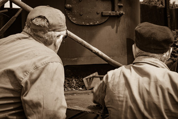 tren vapor ferrocarril histórico