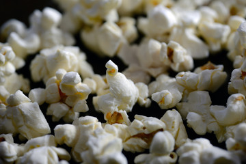 popcorn on a background, jämtland sverige