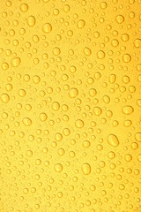 water drops on a glass