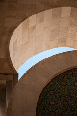 Naklejka premium detail of mosque in morocco