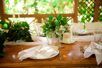 banquet in a restaurant, party in a restaurant