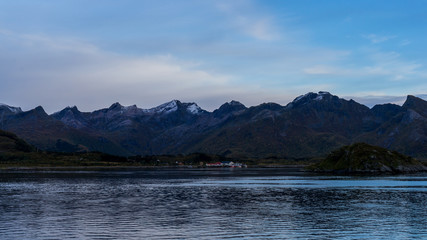 Mountains in Lofoten islands, Norway