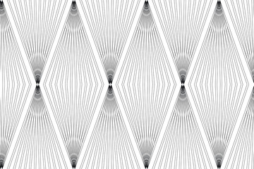 Diamond line pattern seamless black and white colors. Line abstract background vector.