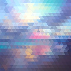 Obraz premium colorful triangles background. polygonal style. abstract vector design. eps 10