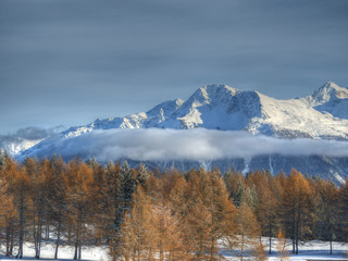 Alpes Suisses en Valais, vue depuis Cran Montana